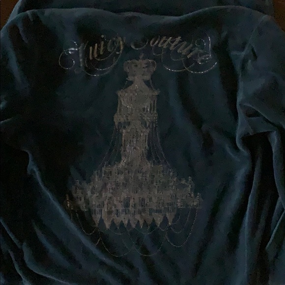 juicy couture luxe velvet track jacket - Picture 5 of 5